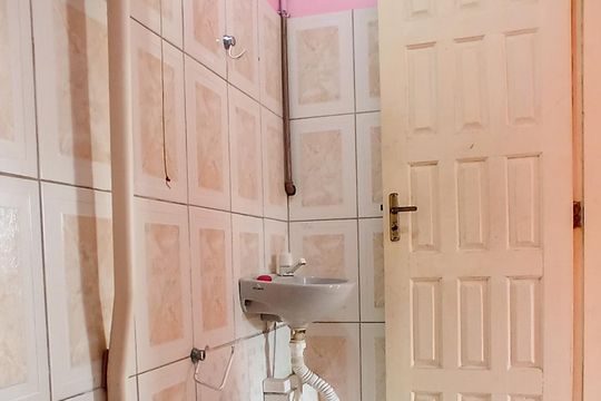 Banheiro Social de apartamento para alugar com 1 quarto, 30m² em Boca do Rio, Salvador