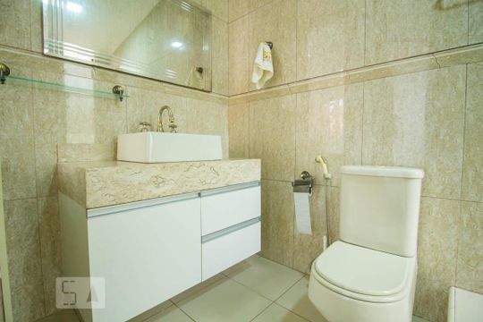 Banheiro da Suíte 1 de casa para alugar com 3 quartos, 300m² em Jardim Vila Mariana, São Paulo