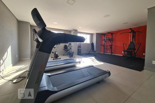 Área comum - Academia de kitnet/studio para alugar com 1 quarto, 52m² em Jardim América, Sorocaba
