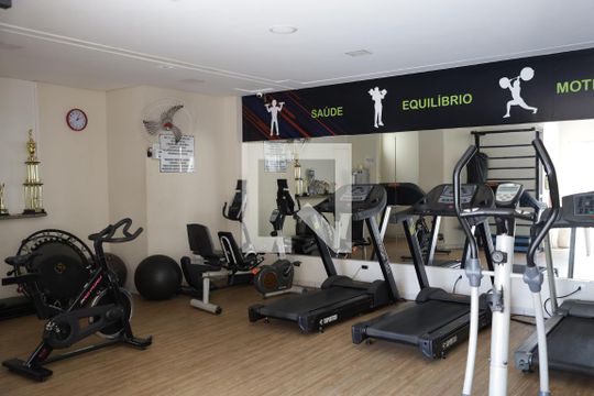 Área comum de apartamento para alugar com 2 quartos, 58m² em Residencial Eldorado, Goiânia