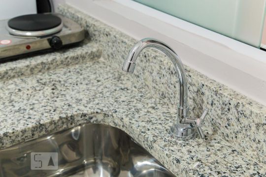 Studio - Torneira de apartamento para alugar com 1 quarto, 20m² em Indianópolis, São Paulo