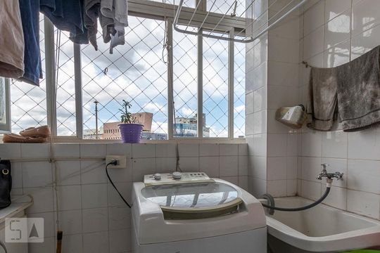 Área de Serviço de apartamento para alugar com 1 quarto, 40m² em Funcionários, Belo Horizonte