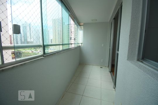 Varanda da Sala de apartamento para alugar com 2 quartos, 70m² em Sul (águas Claras), Brasília