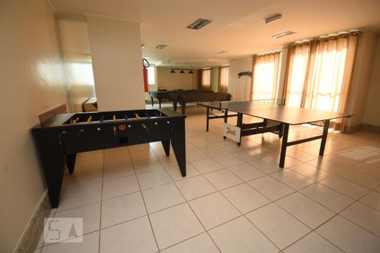 Área comum - Sala de Jogos de apartamento para alugar com 2 quartos, 70m² em Sul (águas Claras), Brasília