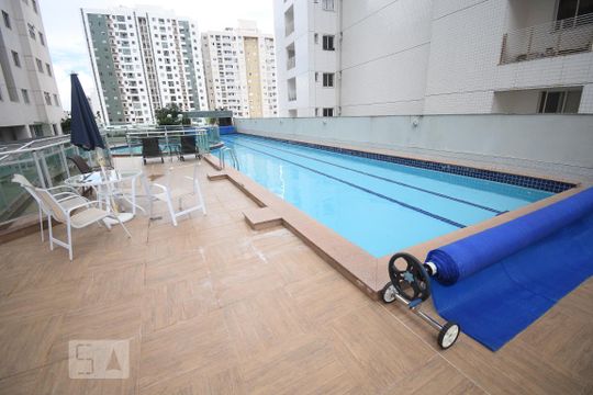 Área comum - Piscina de apartamento para alugar com 2 quartos, 70m² em Sul (águas Claras), Brasília