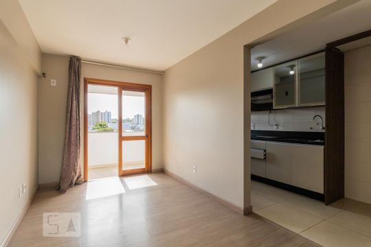 Sala de apartamento para alugar com 2 quartos, 74m² em Ideal, Novo Hamburgo