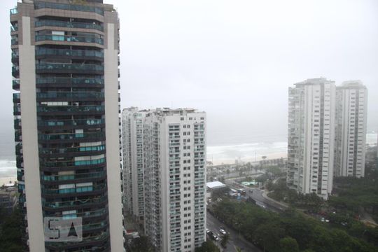 Vista da Varanda de apartamento à venda com 6 quartos, 600m² em Barra da Tijuca, Rio de Janeiro