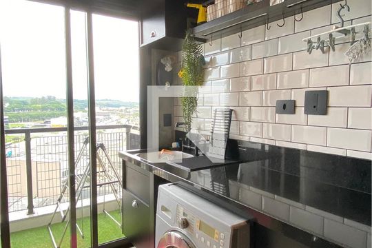 Área de Serviço de apartamento à venda com 1 quarto, 50m² em Bethaville I, Barueri