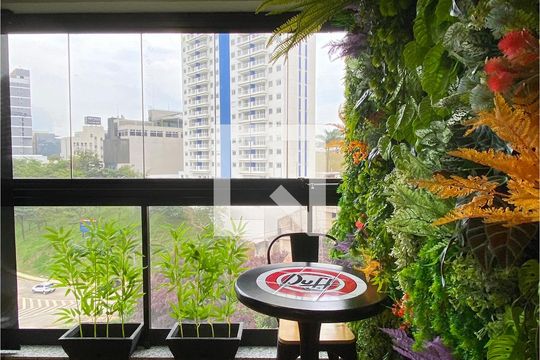 Varanda de apartamento à venda com 1 quarto, 50m² em Bethaville I, Barueri