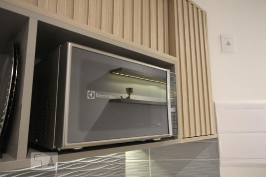Cozinha de kitnet/studio à venda com 1 quarto, 24m² em Vila Mariana, São Paulo