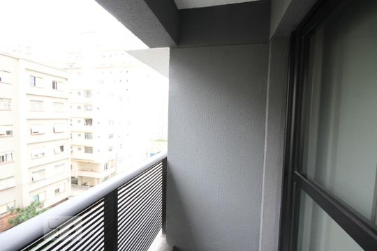 Varanda de kitnet/studio à venda com 1 quarto, 24m² em Vila Mariana, São Paulo