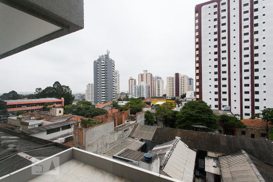 Vista da Varanda de apartamento para alugar com 1 quarto, 27m² em Tatuapé, São Paulo