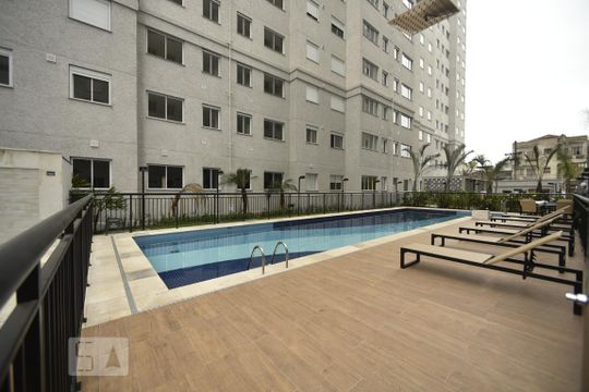 Área comum - piscinas de apartamento para alugar com 2 quartos, 38m² em Brás, São Paulo