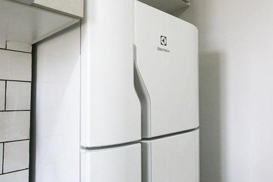 Cozinha - Geladeira de kitnet/studio para alugar com 1 quarto, 30m² em Tatuapé, São Paulo