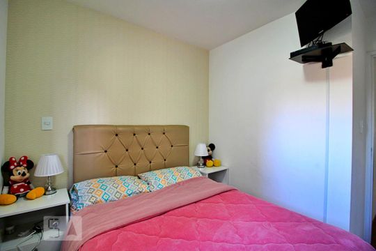 Quarto 1 de apartamento para alugar com 2 quartos, 46m² em Parque João Ramalho, Santo André