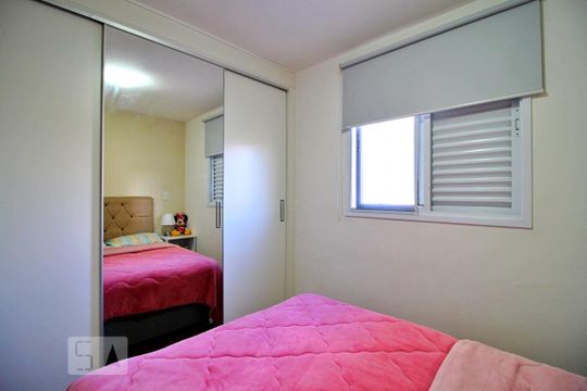 Quarto 1 de apartamento para alugar com 2 quartos, 46m² em Parque João Ramalho, Santo André