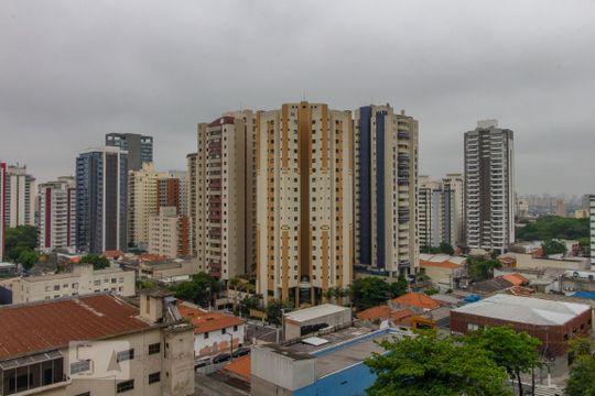 Vista Quarto 1 de apartamento para alugar com 2 quartos, 58m² em Vila Gomes Cardim, São Paulo