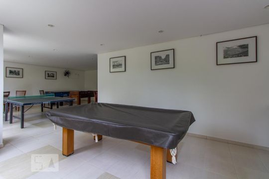 Área comum - Sala de jogos de apartamento para alugar com 2 quartos, 58m² em Vila Gomes Cardim, São Paulo