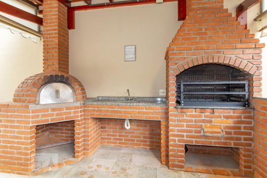 Área comum - Churrasqueira de apartamento para alugar com 2 quartos, 58m² em Vila Gomes Cardim, São Paulo