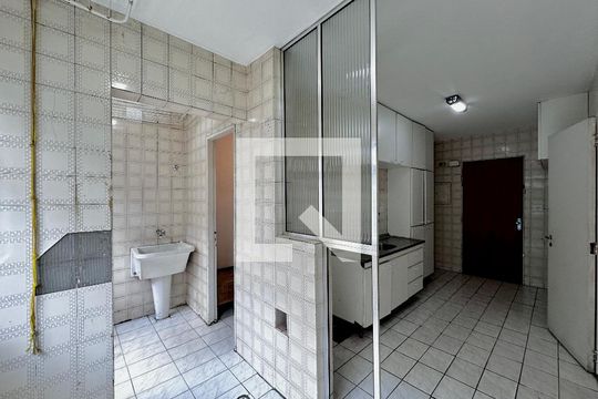 Área de Serviço de apartamento à venda com 3 quartos, 80m² em Santo Amaro, São Paulo