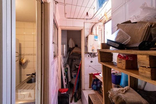 Área de serviço de apartamento para alugar com 2 quartos, 72m² em Cambuci, São Paulo