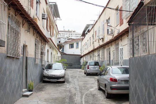 Fachada da Vila de apartamento à venda com 1 quarto, 50m² em Engenho Novo, Rio de Janeiro