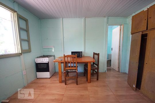 Sala de kitnet/studio à venda com 1 quarto, 34m² em Feitoria, São Leopoldo