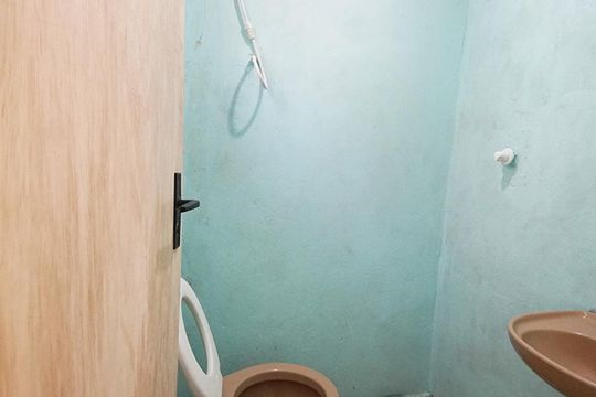 Banheiro de kitnet/studio à venda com 1 quarto, 34m² em Feitoria, São Leopoldo