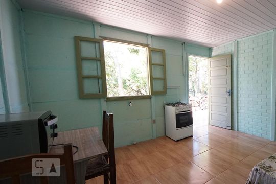 Cozinha de kitnet/studio à venda com 1 quarto, 34m² em Feitoria, São Leopoldo
