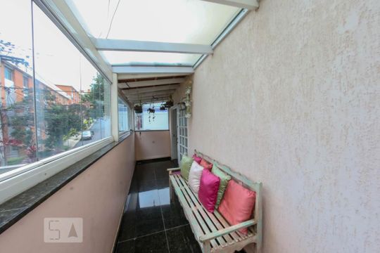 Varanda da Sala de casa à venda com 5 quartos, 410m² em Grajaú, Belo Horizonte