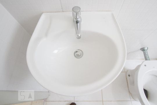 Detalhe Banheiro de apartamento à venda com 1 quarto, 52m² em Jardim Iracema, São Paulo