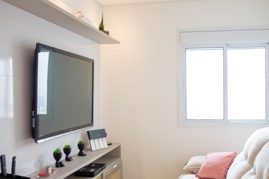 Sala de apartamento à venda com 2 quartos, 65m² em Santa Maria, Santo André