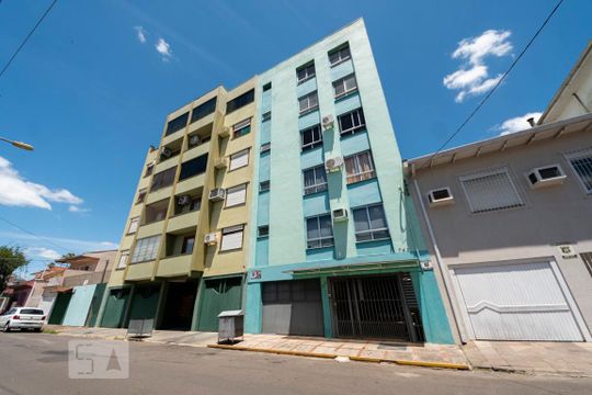 Fachada do Prédio de kitnet/studio à venda com 1 quarto, 43m² em Centro, São Leopoldo