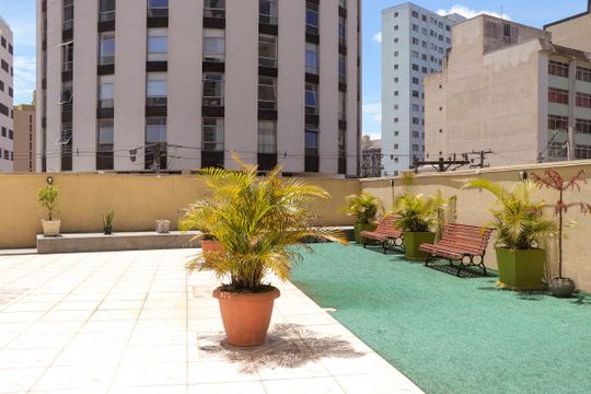 Área comum de apartamento à venda com 2 quartos, 75m² em Centro, Curitiba