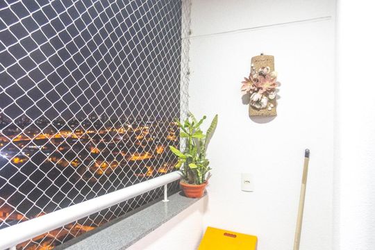 Varanda de apartamento à venda com 2 quartos, 48m² em Baeta Neves, São Bernardo do Campo