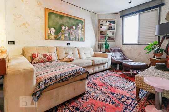 Sala de apartamento à venda com 2 quartos, 130m² em Pinheiros, São Paulo