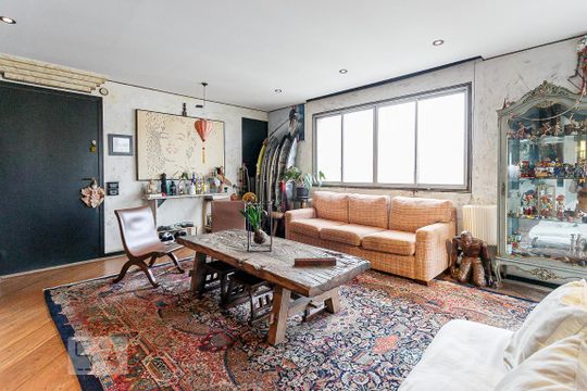 Sala de apartamento à venda com 2 quartos, 130m² em Pinheiros, São Paulo