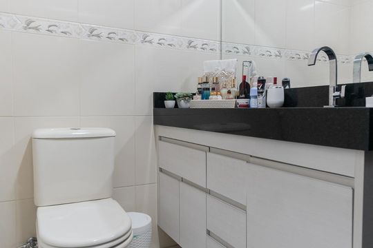 Banheiro de apartamento para alugar com 3 quartos, 78m² em Nossa Senhora do O, São Paulo