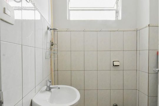 Banheiro  de kitnet/studio para alugar com 1 quarto, 30m² em Itaim Bibi, São Paulo