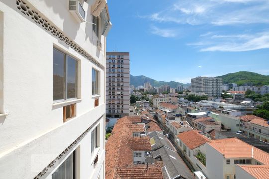 Área de Serviço Vista de apartamento à venda com 2 quartos, 77m² em Maracanã, Rio de Janeiro