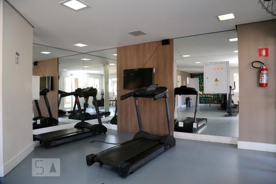 Área Comum - Academia de apartamento à venda com 2 quartos, 60m² em Jardim Monte Alegre, Taboão da Serra