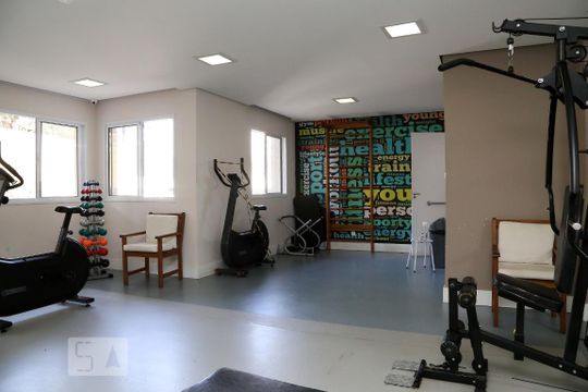 Área Comum - Academia de apartamento à venda com 2 quartos, 60m² em Jardim Monte Alegre, Taboão da Serra