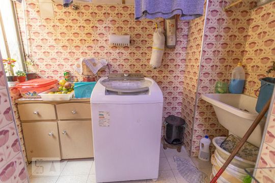 Área de Serviço de apartamento à venda com 2 quartos, 64m² em Lapa de Baixo, São Paulo
