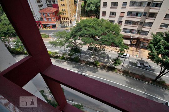 Vista de apartamento à venda com 1 quarto, 58m² em Bela Vista, São Paulo