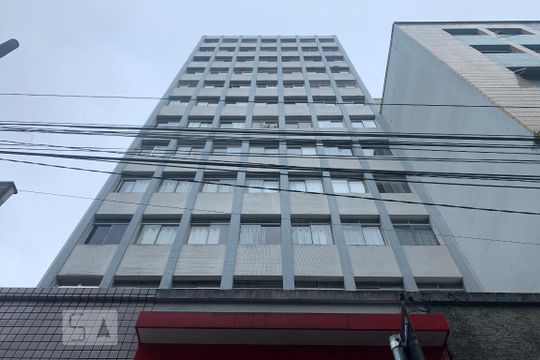Fachada do Prédio de kitnet/studio para alugar com 1 quarto, 40m² em Vila Buarque, São Paulo