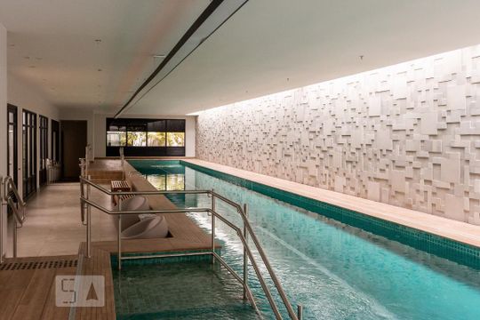 Área comum de kitnet/studio à venda com 1 quarto, 26m² em Mirandópolis, São Paulo