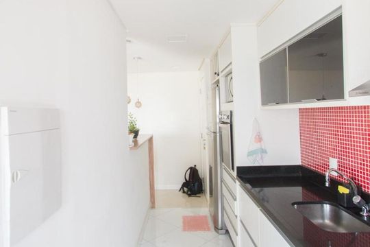 Cozinha de apartamento à venda com 2 quartos, 65m² em Jardim Dom Bosco, São Paulo