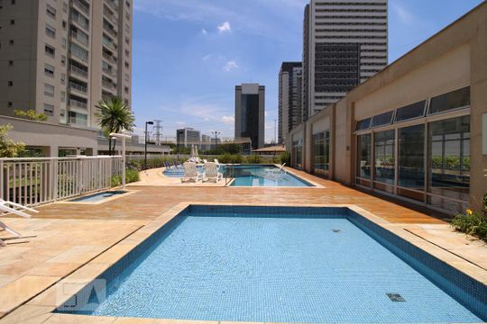 Área comum - Piscina de apartamento para alugar com 2 quartos, 86m² em Várzea da Barra Funda, São Paulo
