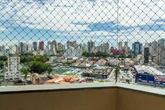 Sacada da suíte de apartamento para alugar com 3 quartos, 105m² em Centro, São Bernardo do Campo