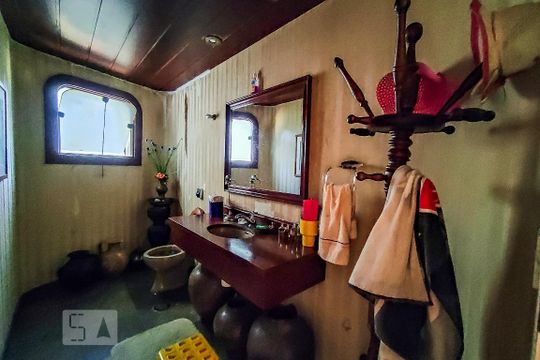 Lavabo de casa de condomínio à venda com 4 quartos, 450m² em Jardim Vitoria Regia (zona Oeste), São Paulo